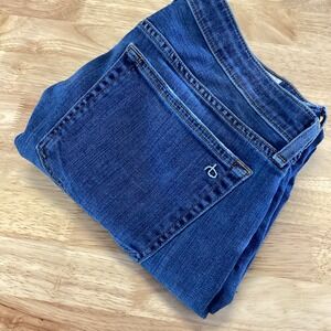 EUC Ladies Rag & Bone Low Rise Slim boyfriend Distressed Raw Edge Jeans -Size 29